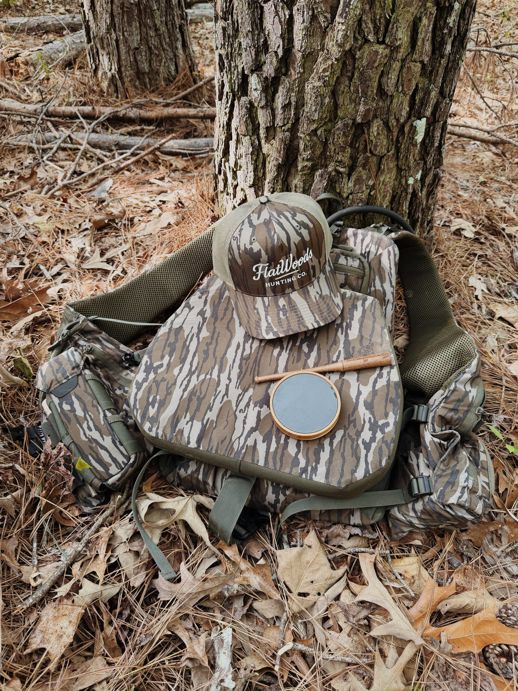 Flatwoods EA5Y Hat – Mossy Oak Bottomland CamoSnapback